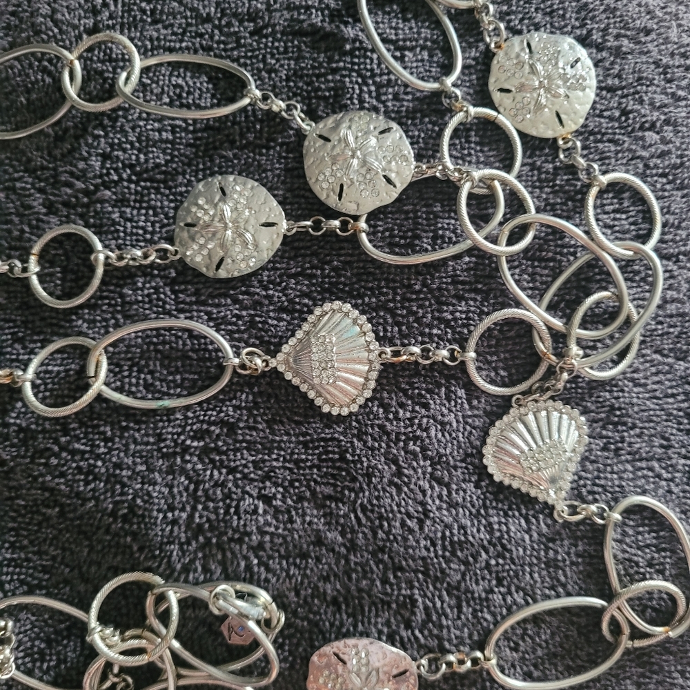 Plus Nautical chain belt